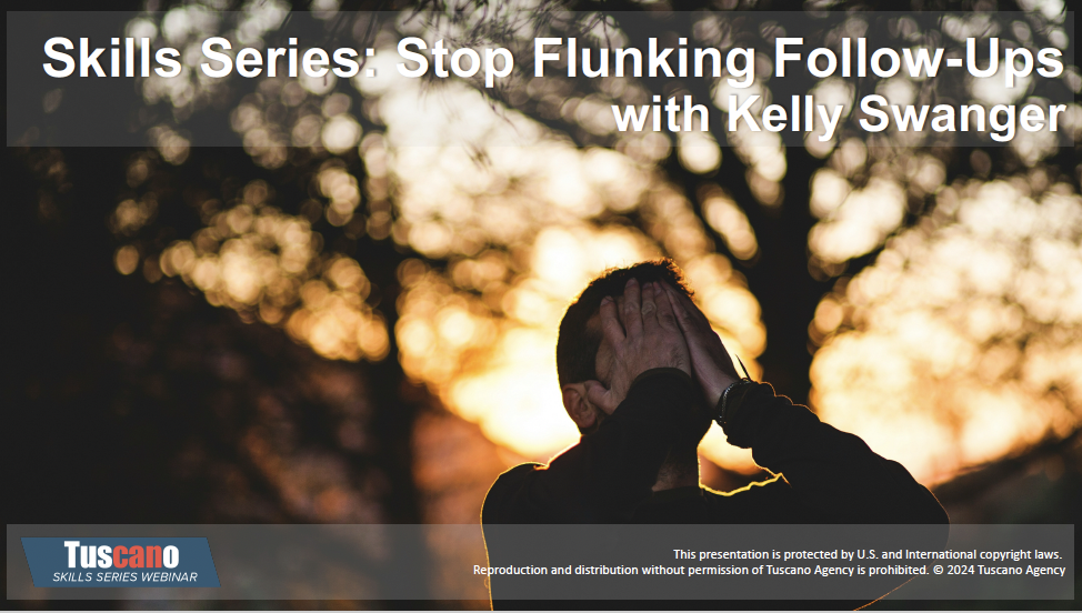 Skills Series: Stop Flunking Follow-Ups